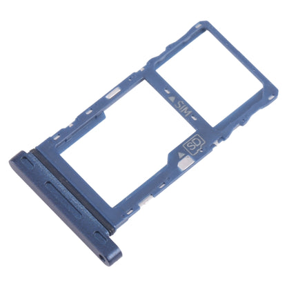 For Nokia T20 Original SIM Card Tray + Micro SD Card Tray (Blue) - Card Tray by PMC Jewellery | Online Shopping South Africa | PMC Jewellery | Buy Now Pay Later Mobicred