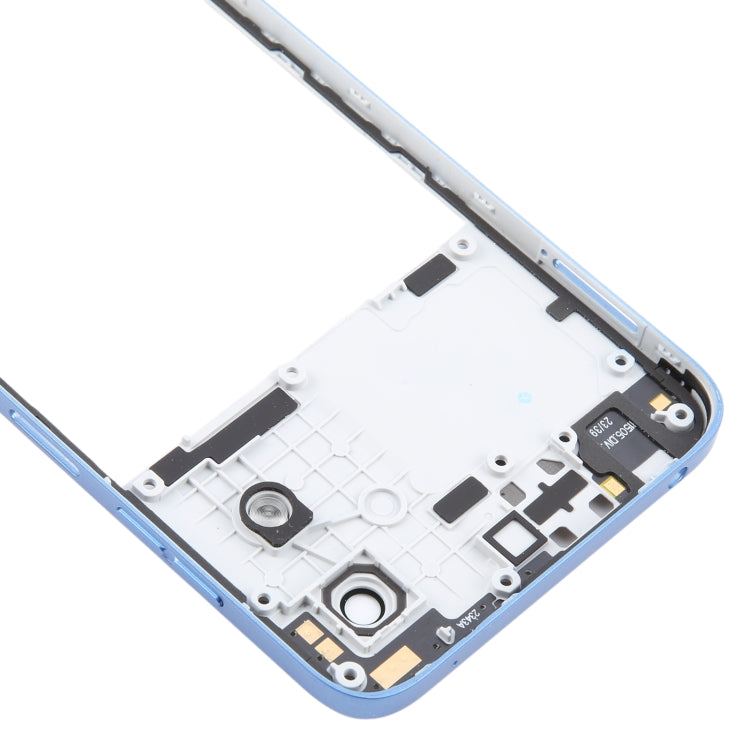 For Motorola Moto G Play 2024 Original Middle Frame Bezel Plate (Blue) - Frame Bezel Plate by PMC Jewellery | Online Shopping South Africa | PMC Jewellery | Buy Now Pay Later Mobicred