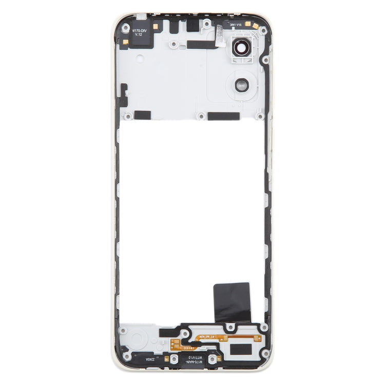 For Motorola Moto E13 Original Middle Frame Bezel Plate (Gold) - Frame Bezel Plate by PMC Jewellery | Online Shopping South Africa | PMC Jewellery | Buy Now Pay Later Mobicred