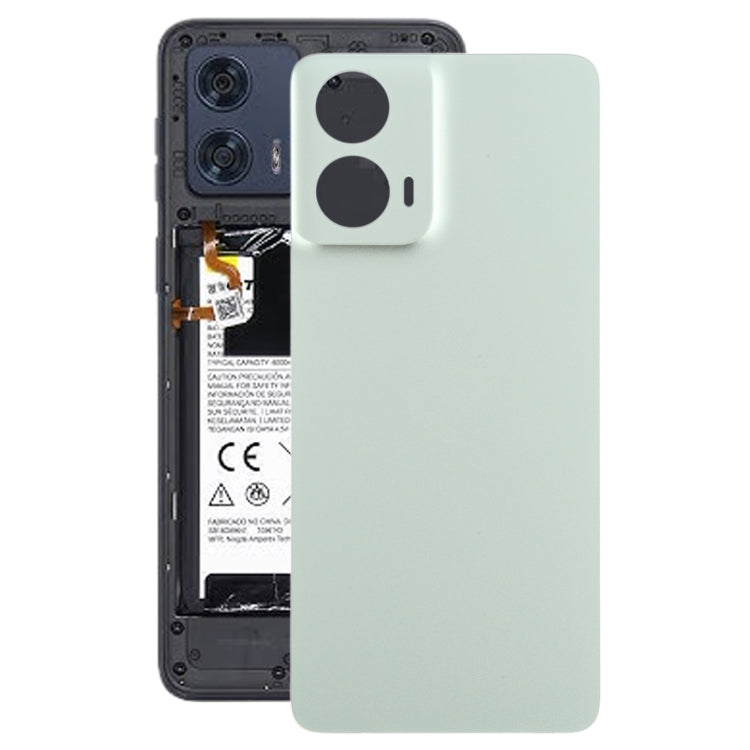 For Motorola Moto G24 Original Battery Back Cover(Green) - Back Cover by PMC Jewellery | Online Shopping South Africa | PMC Jewellery | Buy Now Pay Later Mobicred