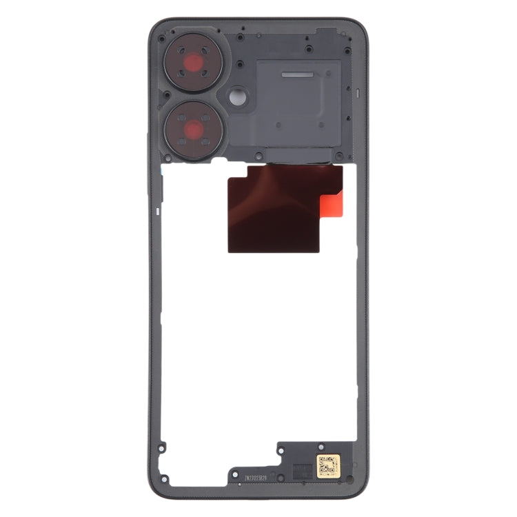 For Xiaomi Poco M6 Original Middle Frame Bezel Plate (Black) - Frame Bezel Plate by PMC Jewellery | Online Shopping South Africa | PMC Jewellery | Buy Now Pay Later Mobicred