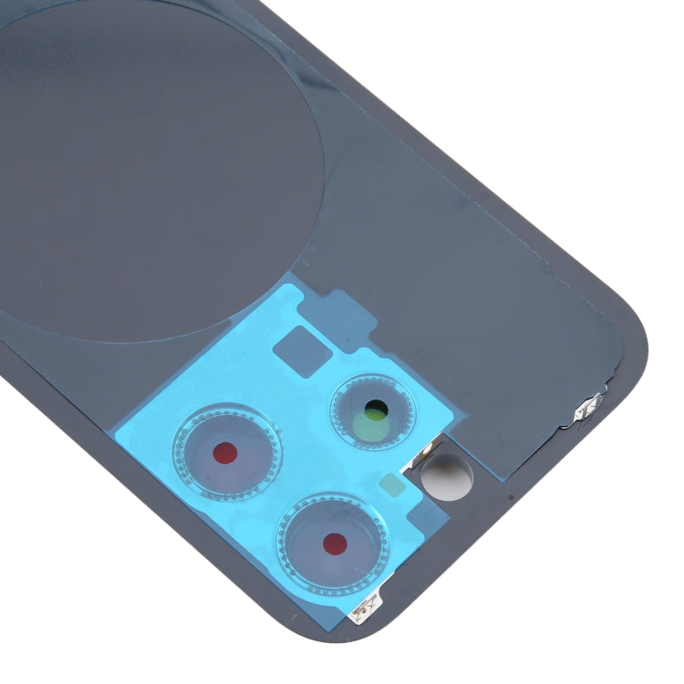 For iPhone 16 Pro Original Glass Battery Back Cover with Camera Lens Cover(Silver) - Back Cover by PMC Jewellery | Online Shopping South Africa | PMC Jewellery | Buy Now Pay Later Mobicred