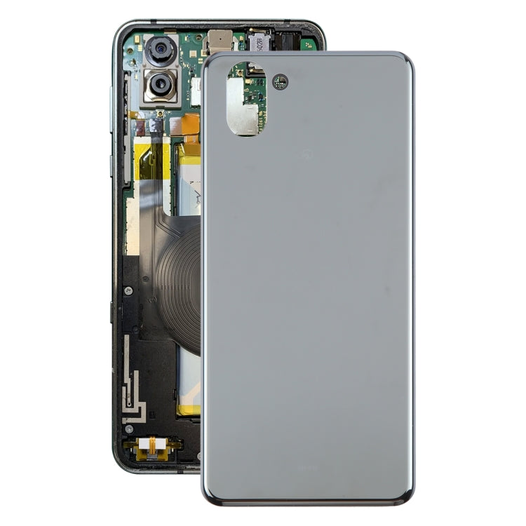 For Sharp Aquos R3 Original Battery Back Cover(Black) - For Sharp by PMC TechLife | Online Shopping South Africa | PMC TechLife | Buy Now Pay Later Mobicred