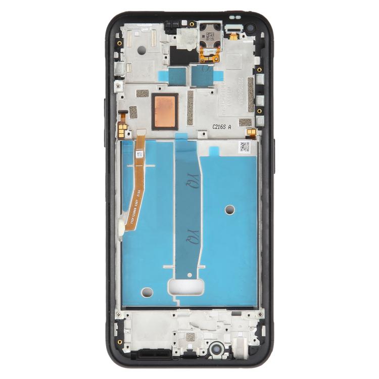 For Nokia XR20 Original Front Housing LCD Frame Bezel Plate (Black) - Full Housing Cover by PMC Jewellery | Online Shopping South Africa | PMC Jewellery | Buy Now Pay Later Mobicred