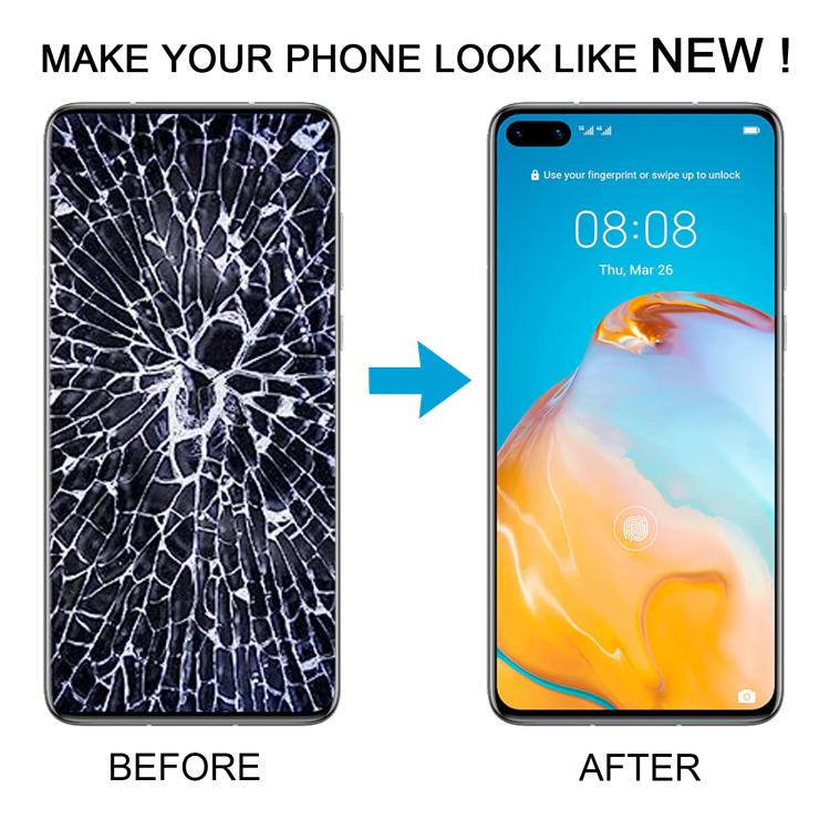 For Huawei P40 TFT LCD Screen Digitizer Full Assembly with Frame, Not Supporting Fingerprint Identification (Blue) - LCD Screen by PMc TechLife | Online Shopping South Africa | PMc TechLife | Buy Now Pay Later Mobicred