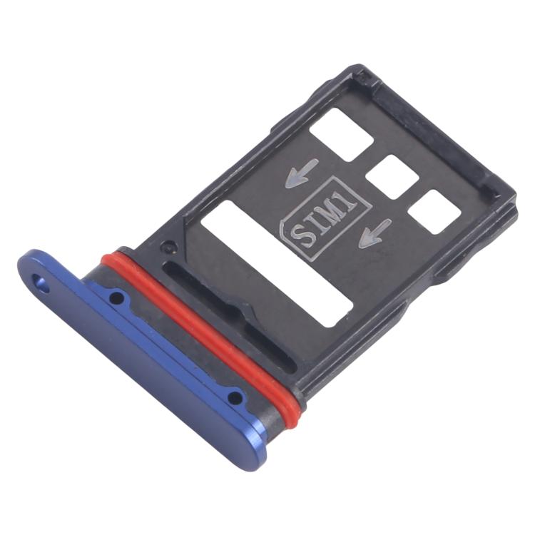 For ZTE nubia RedMagic 7S SIM Card Tray + SIM Card Tray (Blue) - For ZTE by PMc TechLife | Online Shopping South Africa | PMc TechLife | Buy Now Pay Later Mobicred