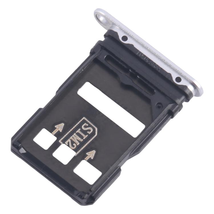 For ZTE nubia RedMagic 8s Pro SIM Card Tray + SIM Card Tray (Silver) - For ZTE by PMc TechLife | Online Shopping South Africa | PMc TechLife | Buy Now Pay Later Mobicred
