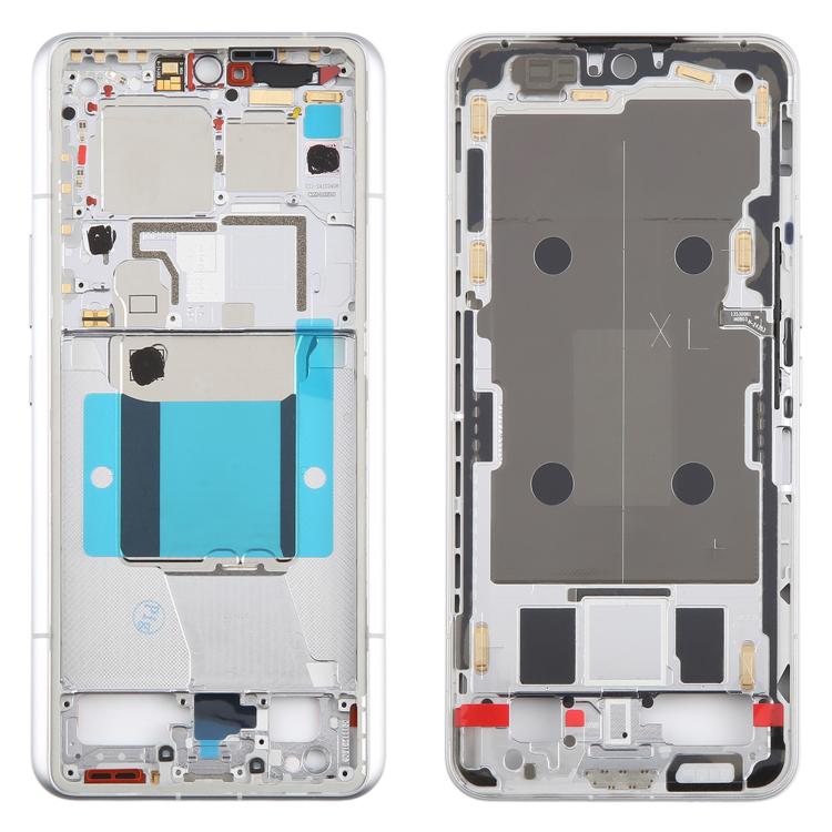 For Xiaomi 14 Ultra Original Middle Frame Bezel Plate (Silver) - Frame Bezel Plate by PMc TechLife | Online Shopping South Africa | PMc TechLife | Buy Now Pay Later Mobicred