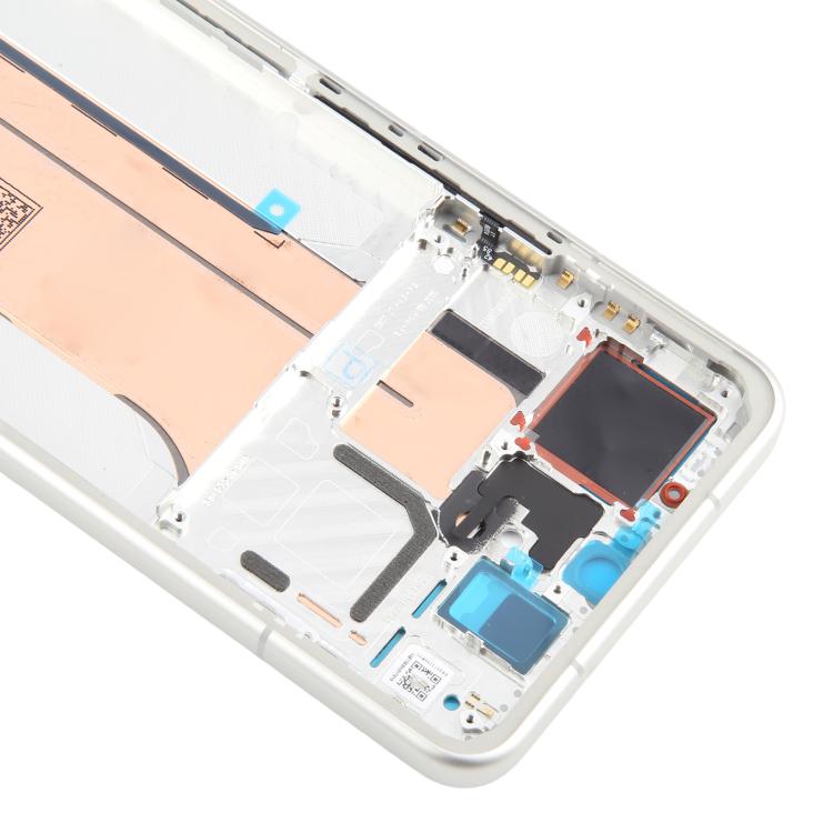 For Xiaomi 15 Pro Original Middle Frame Bezel Plate (Silver) - Frame Bezel Plate by PMc TechLife | Online Shopping South Africa | PMc TechLife | Buy Now Pay Later Mobicred