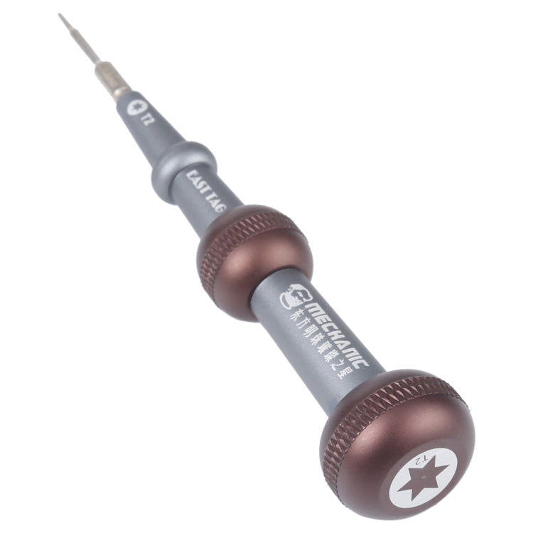 Mechanic East Tag Precision Strong Magnetic Screwdriver,Torx T2(Coffee) - Screwdriver by MECHANIC | Online Shopping South Africa | PMC Jewellery | Buy Now Pay Later Mobicred