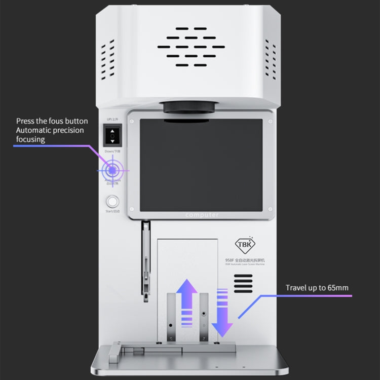 TBK 958F 20W 1064nm Automatic Separate Laser Separator, UK Plug - free shipping - PMC Jewellery - Order now!