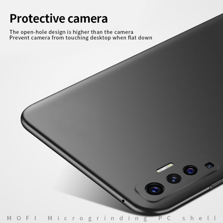 For Vivo X50 MOFI Frosted PC Ultra-thin Hard Case(Blue) - vivo Cases by MOFI | Online Shopping South Africa | PMC TechLife