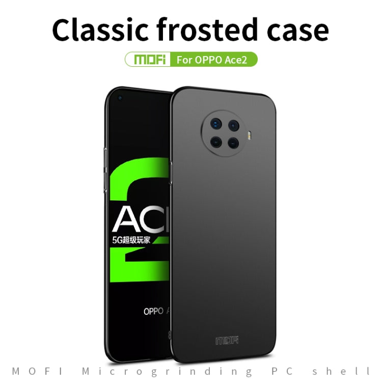 For OPPO Ace2 MOFI Frosted PC Ultra-thin Hard Case(Black) - OPPO Cases by MOFI | Online Shopping South Africa | PMC Jewellery