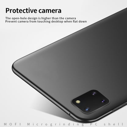 For Samsung Galaxy A81/Note10Lite MOFI Frosted PC Ultra-thin Hard C(Black) - Galaxy Phone Cases by MOFI | Online Shopping South Africa | PMC Jewellery