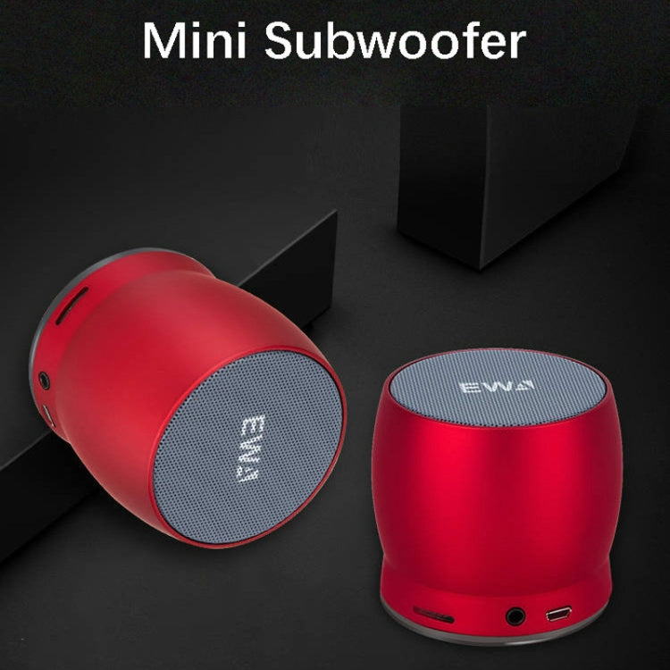 EWA A150 Portable Mini Bluetooth Speaker Wireless Hifi Stereo Strong Bass Music Boom Box Metal Subwoofer, Support Micro SD Card & 3.5mm AUX(Black Gray) - Desktop Speaker by EWA | Online Shopping South Africa | PMC Jewellery | Buy Now Pay Later Mobicred