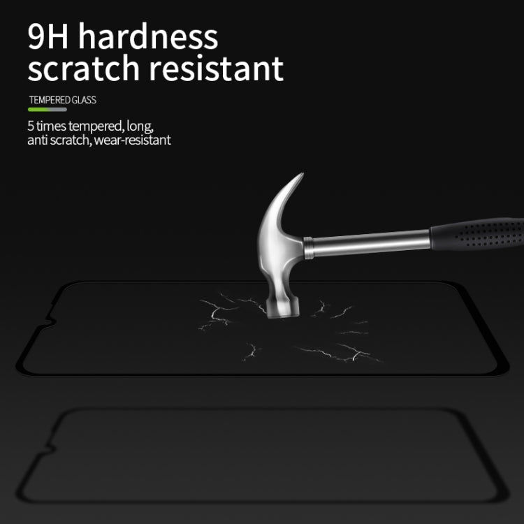 For Xiaomi RedMi 9 MOFI 9H 2.5D Full Screen Tempered Glass Film(Black) -  by MOFI | Online Shopping South Africa | PMC Jewellery