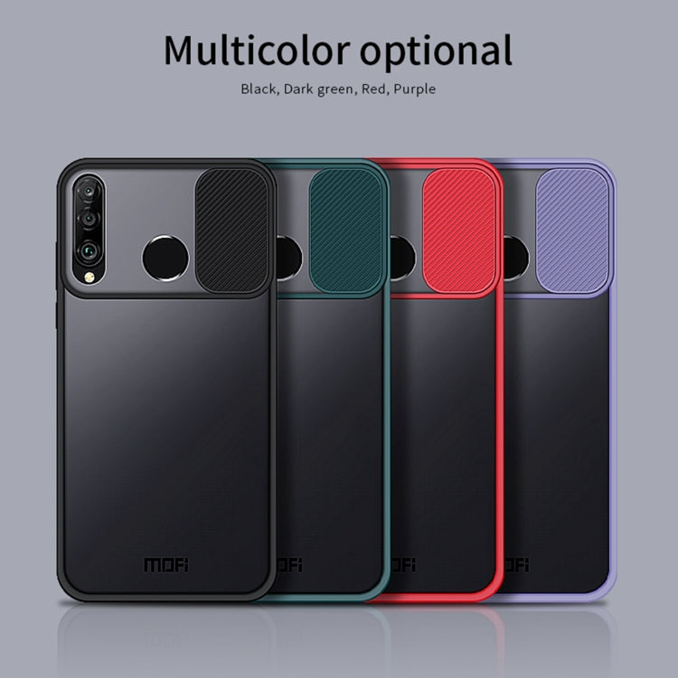 For Huawei P30 lite MOFI Xing Dun Series PC + TPU Anti-peep Waterproof And Anti-drop All-inclusive Protective Shell, Translucent Frosted(Green) - Huawei Cases by MOFI | Online Shopping South Africa | PMC Jewellery