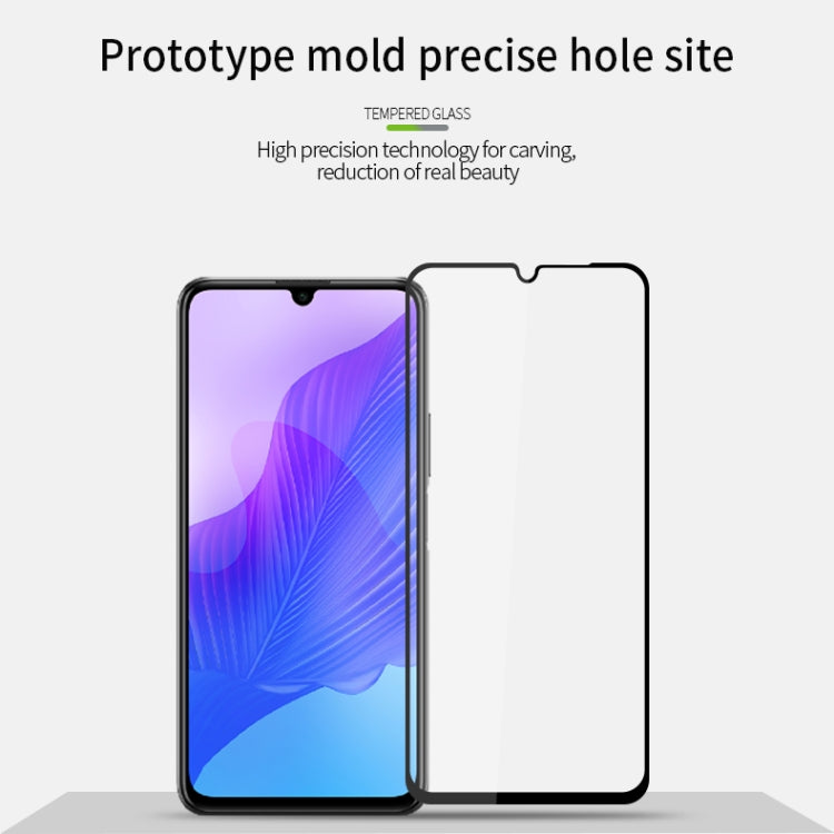 For Huawei Honor 30 Lite MOFI 9H 2.5D Full Screen Tempered Glass Film(Black) - free shipping - PMC TechLife - Order now!