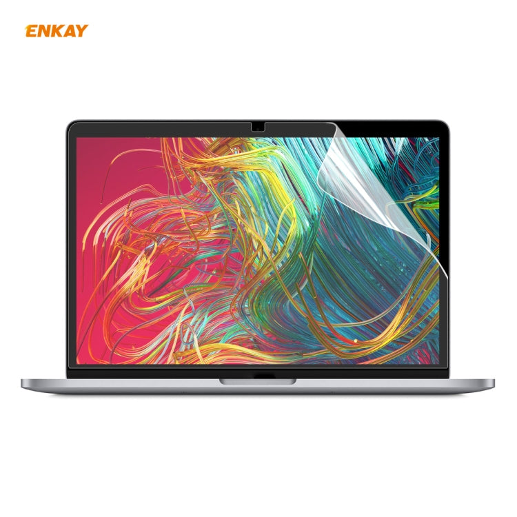 ENKAY Laptop Clear HD PET Screen Protector For MacBook Pro 16 inch A2141 (2019) - Screen Protectors by ENKAY | Online Shopping South Africa | PMC Jewellery | Buy Now Pay Later Mobicred