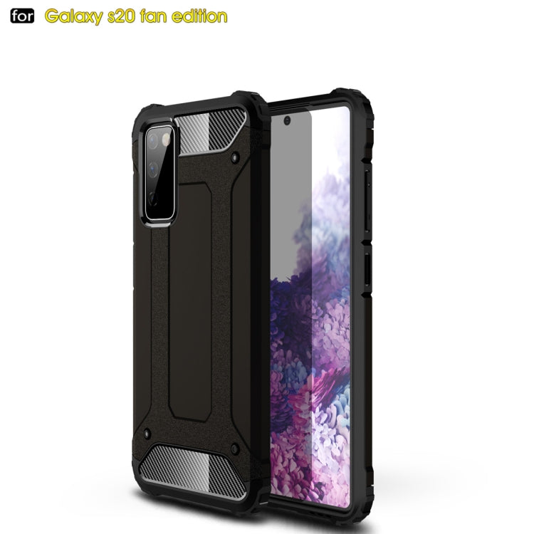 For Samsung Galaxy S20 FE 5G / S20 Lite Magic Armor TPU + PC Combination Case(Black) - Galaxy S20 FE Cases by PMC Jewellery | Online Shopping South Africa | PMC Jewellery | Buy Now Pay Later Mobicred