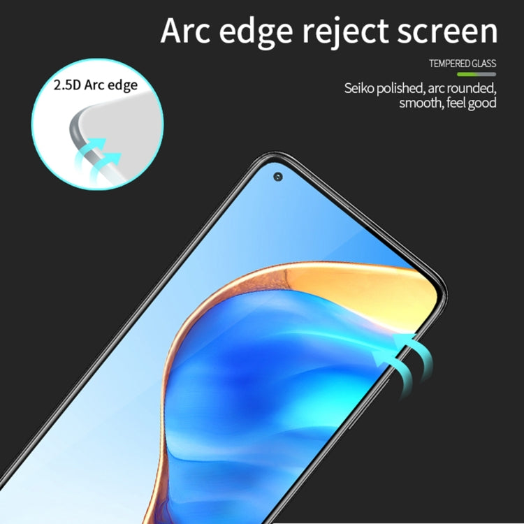 For Xiaomi 10T / 10T Pro MOFI 9H 2.5D Full Screen Tempered Glass Film(Black) -  by MOFI | Online Shopping South Africa | PMC Jewellery