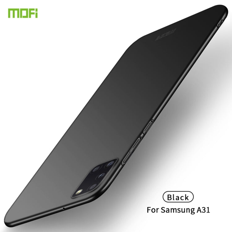 For Samsung Galaxy A31 MOFI Frosted PC Ultra-thin Hard Case(Black) - Galaxy Phone Cases by MOFI | Online Shopping South Africa | PMC Jewellery