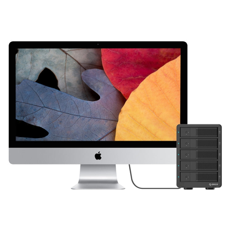 ORICO 9558RU3-V1-BK 3.5-Inch External Hard Drive Enclosure - HDD Enclosure by ORICO | Online Shopping South Africa | PMC TechLife | Buy Now Pay Later Mobicred