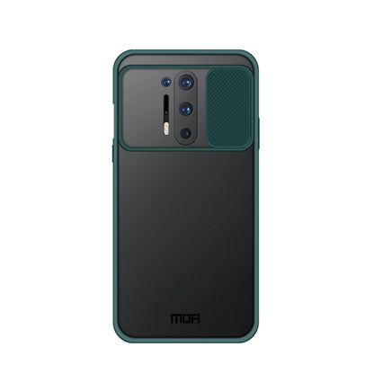 For OnePlus 8 Pro MOFI Xing Dun Series Translucent Frosted PC + TPU Privacy Anti-glare Shockproof All-inclusive Protective Case(Green) - OnePlus Cases by MOFI | Online Shopping South Africa | PMC Jewellery