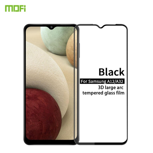 For Samsung Galaxy A12 / A32 5G MOFI 9H 3D Explosion-proof Curved Screen Tempered Glass Film - Galaxy Tempered Glass by MOFI | Online Shopping South Africa | PMC Jewellery