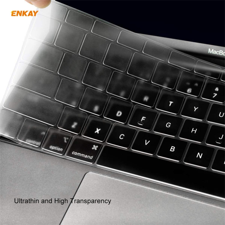 ENKAY 3 in 1 Crystal Laptop Protective Case + US Version TPU Keyboard Film + Anti-dust Plugs Set for MacBook Pro 13.3 inch A1708 (without Touch Bar)(Pink) - MacBook Pro Cases by ENKAY | Online Shopping South Africa | PMC Jewellery | Buy Now Pay Later Mobicred