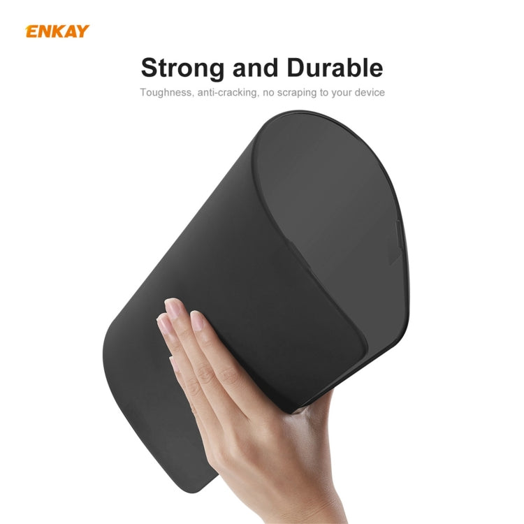 ENKAY 3 in 1 Matte Laptop Protective Case + EU Version TPU Keyboard Film + Anti-dust Plugs Set for MacBook Pro 13.3 inch A1708 (without Touch Bar)(Black) - MacBook Pro Cases by ENKAY | Online Shopping South Africa | PMC Jewellery | Buy Now Pay Later Mobicred