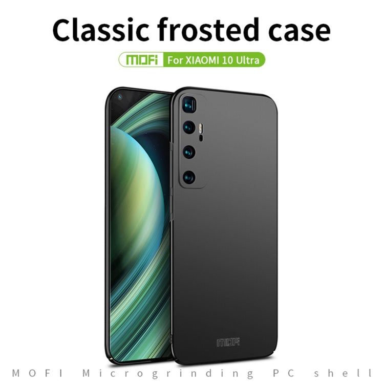 For Xiaomi Mi 10 Ultra MOFI Frosted PC Ultra-thin Hard Case(Red) - Xiaomi Cases by MOFI | Online Shopping South Africa | PMC Jewellery