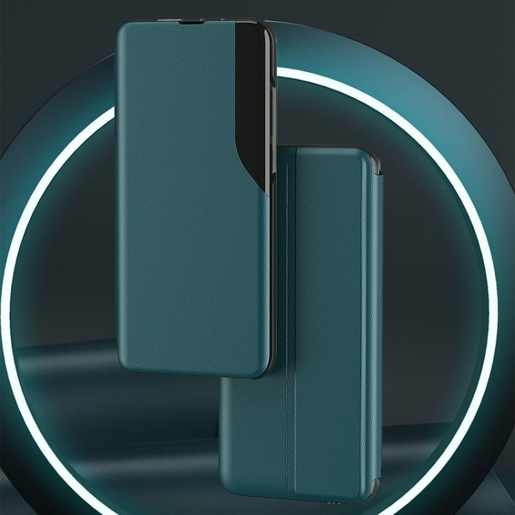 For Xiaomi Redmi Note 10 Pro Attraction Flip Holder Leather Phone Case(Green) - Xiaomi Cases by PMC TechLife | Online Shopping South Africa | PMC TechLife | Buy Now Pay Later Mobicred