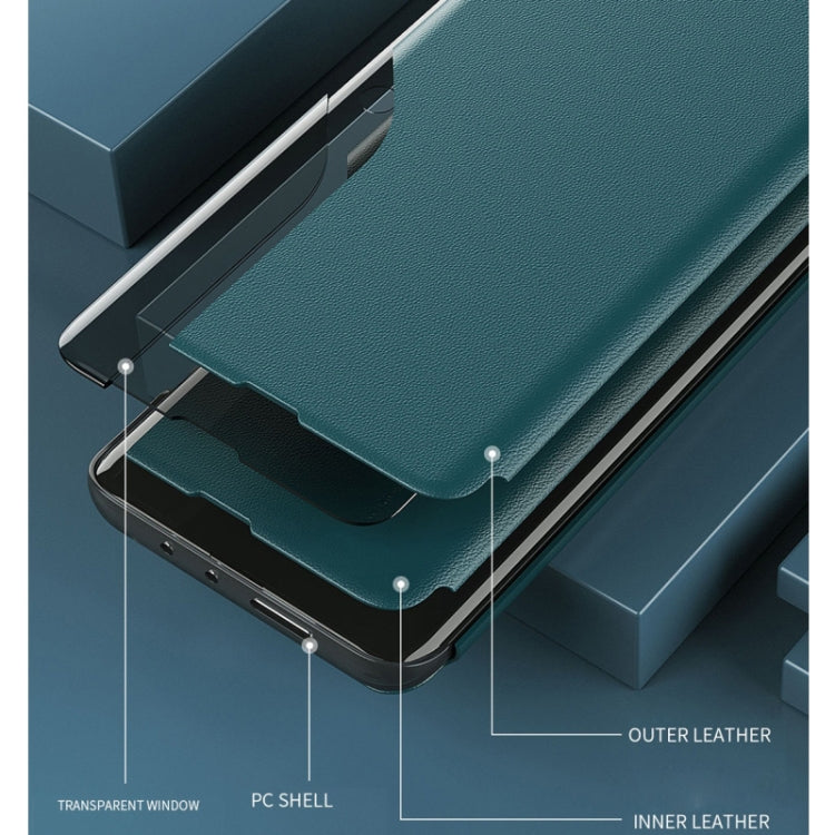 For Xiaomi Redmi Note 10 Pro Attraction Flip Holder Leather Phone Case(Green) - Xiaomi Cases by PMC TechLife | Online Shopping South Africa | PMC TechLife | Buy Now Pay Later Mobicred