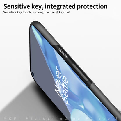 For OnePlus 9 Pro MOFI Frosted PC Ultra-thin Hard Case(Blue) - OnePlus Cases by MOFI | Online Shopping South Africa | PMC Jewellery