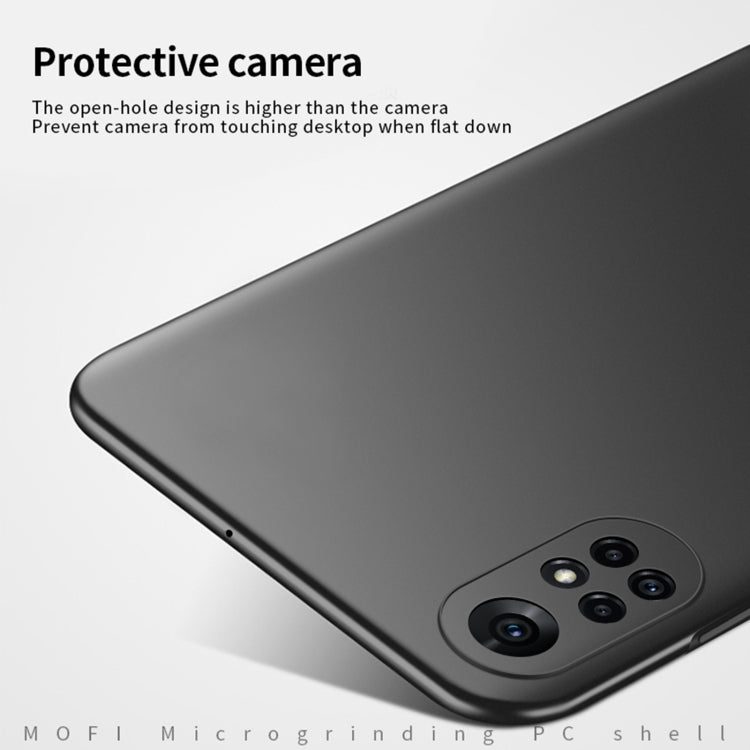 For Huawei Nova 8 MOFI Frosted PC Ultra-thin Hard Case(Black) - Huawei Cases by MOFI | Online Shopping South Africa | PMC Jewellery