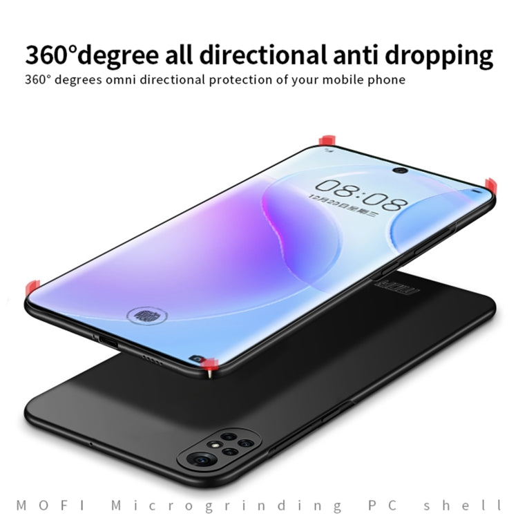 For Huawei Nova 8 MOFI Frosted PC Ultra-thin Hard Case(Blue) - Huawei Cases by MOFI | Online Shopping South Africa | PMC TechLife | Buy Now Pay Later Mobicred