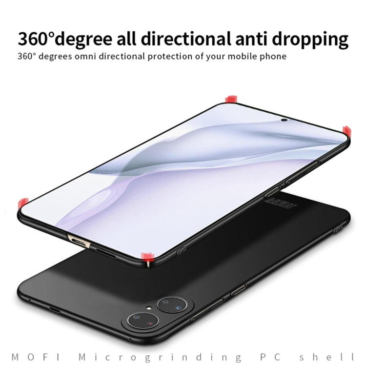 For Huawei P50 MOFI Frosted PC Ultra-thin Hard Case(Black) - Huawei Cases by MOFI | Online Shopping South Africa | PMC TechLife | Buy Now Pay Later Mobicred