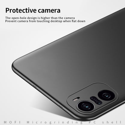 For Xiaomi Redmi K40 Pro+ / POCO F3 / 11i MOFI Frosted PC Ultra-thin Hard Case(Rose gold) - Xiaomi Cases by MOFI | Online Shopping South Africa | PMC Jewellery