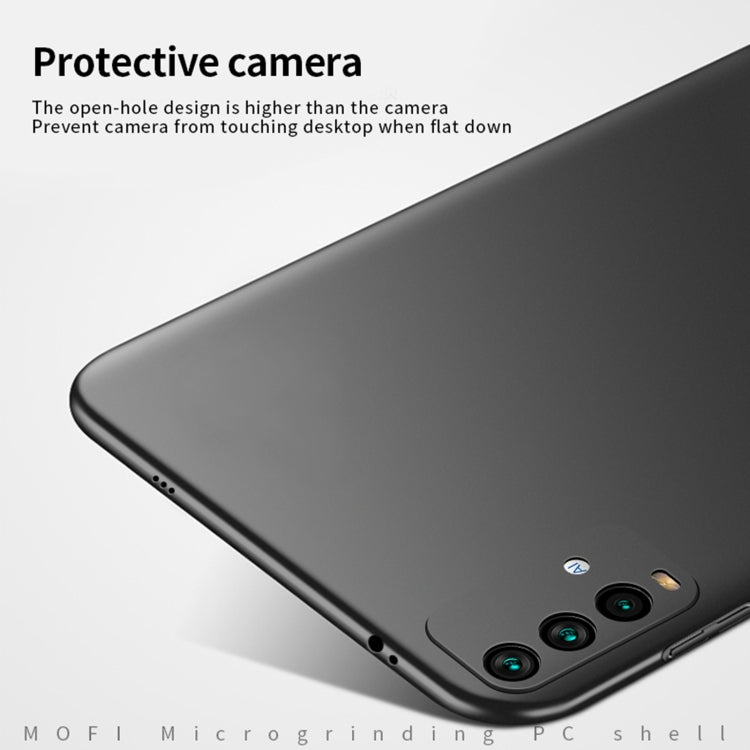 For Xiaomi Redmi 9T / Note9 4G / 9 Power MOFI Frosted PC Ultra-thin Hard Case(Red) - Xiaomi Cases by MOFI | Online Shopping South Africa | PMC TechLife | Buy Now Pay Later Mobicred