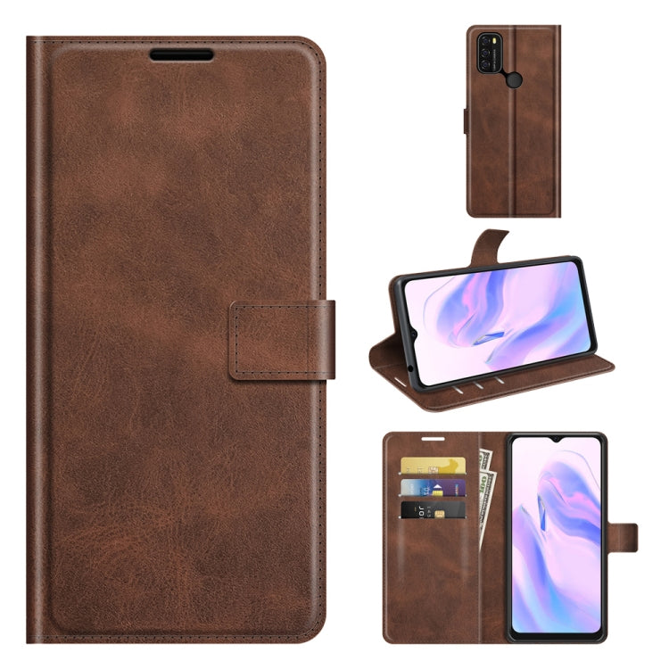 For Blackview A70 Retro Calf Pattern Buckle Horizontal Flip Leather Case with Holder & Card Slots & Wallet(Dark Brown) - More Brand by PMC Jewellery | Online Shopping South Africa | PMC Jewellery | Buy Now Pay Later Mobicred