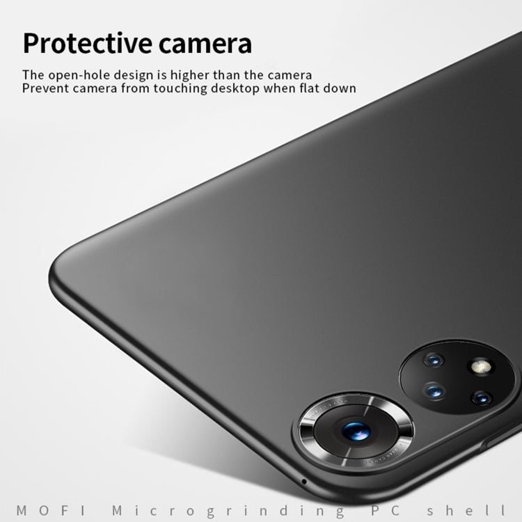 For Honor 50 Pro MOFI Frosted PC Ultra-thin Hard Case(Gold) - Honor Cases by MOFI | Online Shopping South Africa | PMC TechLife | Buy Now Pay Later Mobicred