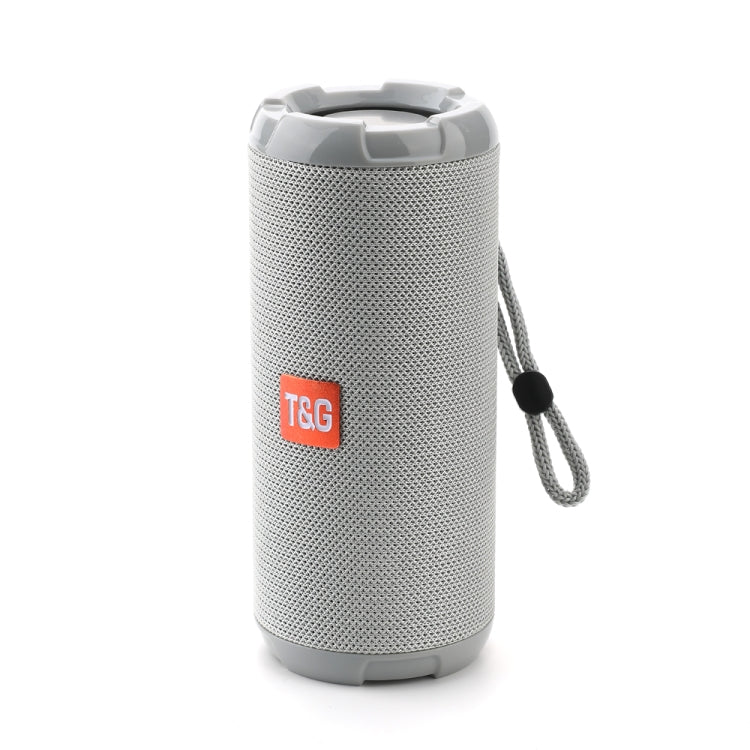 T&G TG621 Portable Waterproof 3D Stereo Wireless Speaker, Support FM Radio / TWS / TF Card(Gray) - Waterproof Speaker by T&G | Online Shopping South Africa | PMC Jewellery | Buy Now Pay Later Mobicred