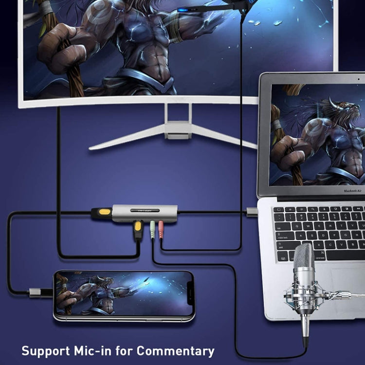 Z39 HDMI / F + Microphone HDMI / F + Audio + USB 4K Capture Card, Support Windows Android Linux and MacOS Etc - Video Capture Solutions by PMC Jewellery | Online Shopping South Africa | PMC Jewellery | Buy Now Pay Later Mobicred