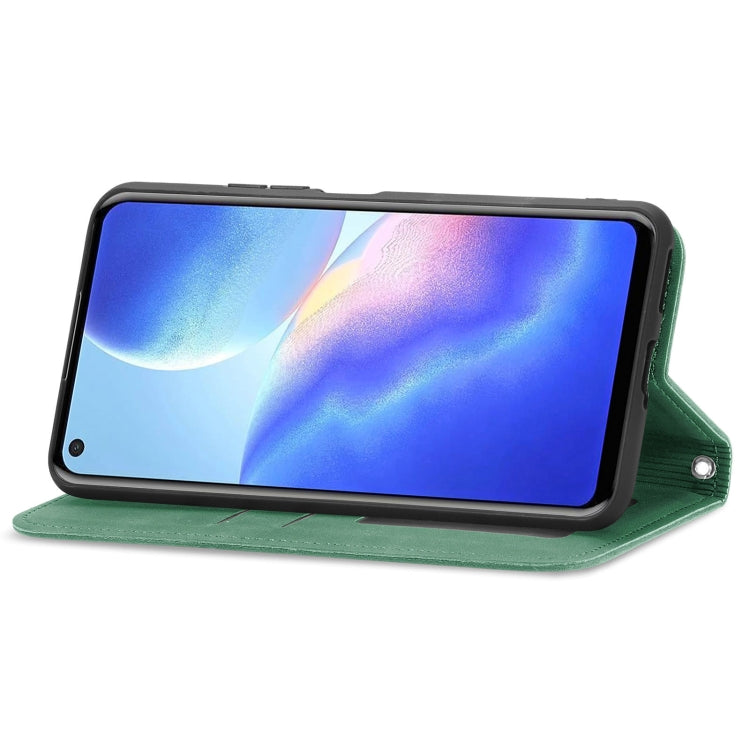 For Blackview A90 Retro Skin Feel Business Magnetic Horizontal Flip Leather Case with Holder & Card Slots & Wallet & Photo Frame(Green) - More Brand by PMC Jewellery | Online Shopping South Africa | PMC Jewellery | Buy Now Pay Later Mobicred