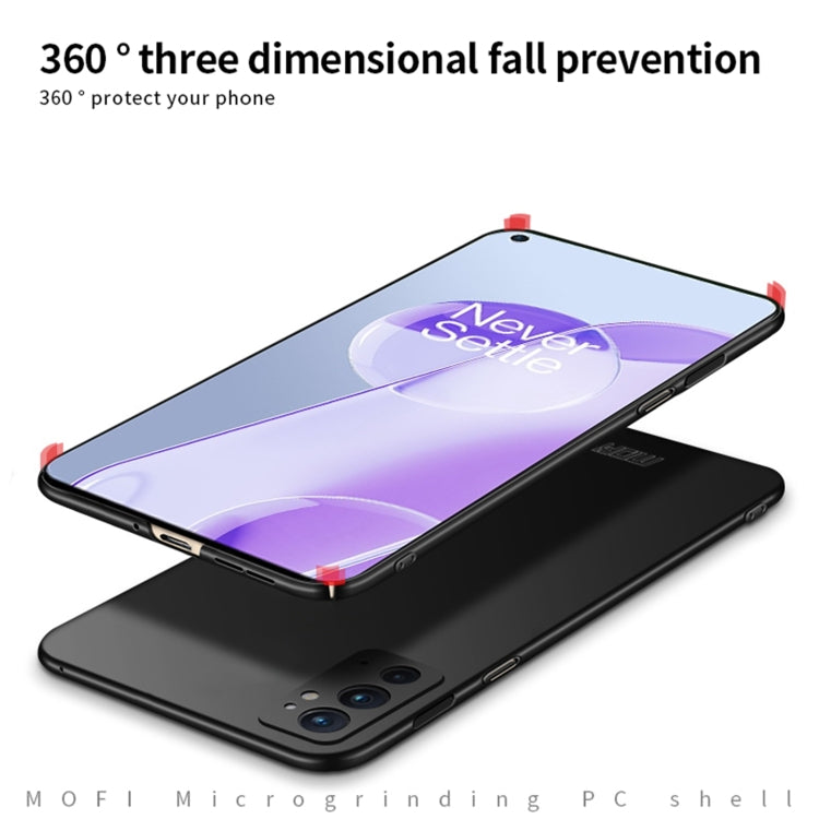 For OnePlus 9RT 5G MOFI Frosted PC Ultra-thin Hard Phone Case(Blue) - OnePlus Cases by MOFI | Online Shopping South Africa | PMC TechLife | Buy Now Pay Later Mobicred