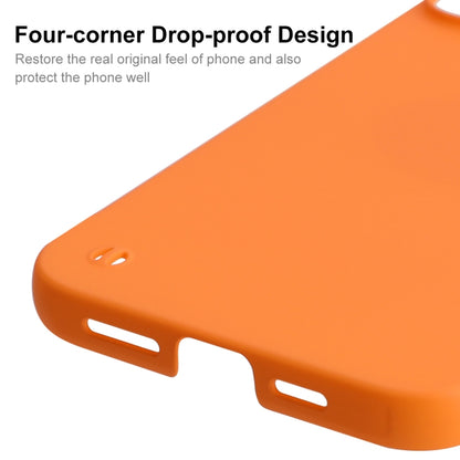 For iPhone 13 mini ENKAY Matte Frameless PC Phone Case (Orange) - iPhone 13 mini Cases by ENKAY | Online Shopping South Africa | PMC Jewellery | Buy Now Pay Later Mobicred