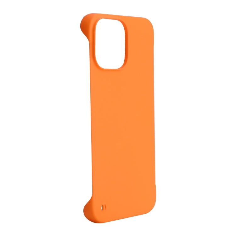 For iPhone 13 ENKAY Matte Frameless PC Phone Case(Orange) - iPhone 13 Cases by ENKAY | Online Shopping South Africa | PMC Jewellery | Buy Now Pay Later Mobicred