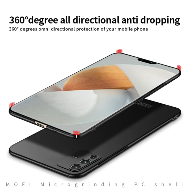 For vivo S12 Pro MOFI Frosted PC Ultra-thin Hard Phone Case(Red) - vivo Cases by MOFI | Online Shopping South Africa | PMC TechLife