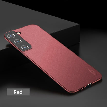 For Samsung Galaxy S22+ 5G MOFI Fandun Series Frosted Ultra-thin PC Hard Phone Case(Red) - Galaxy S22+ 5G Cases by MOFI | Online Shopping South Africa | PMC Jewellery